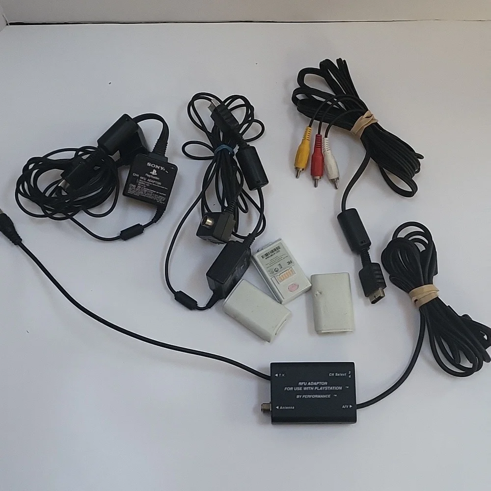 Sony Playstation Model No. SCPH-9001 Console with Accessories Vintage 2000